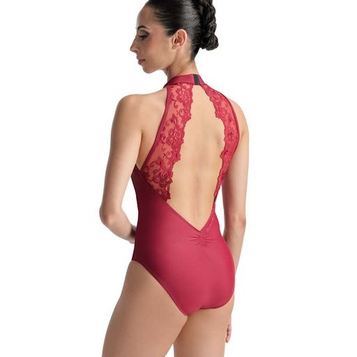 ALEXINE HIGH NECK LEOTARD