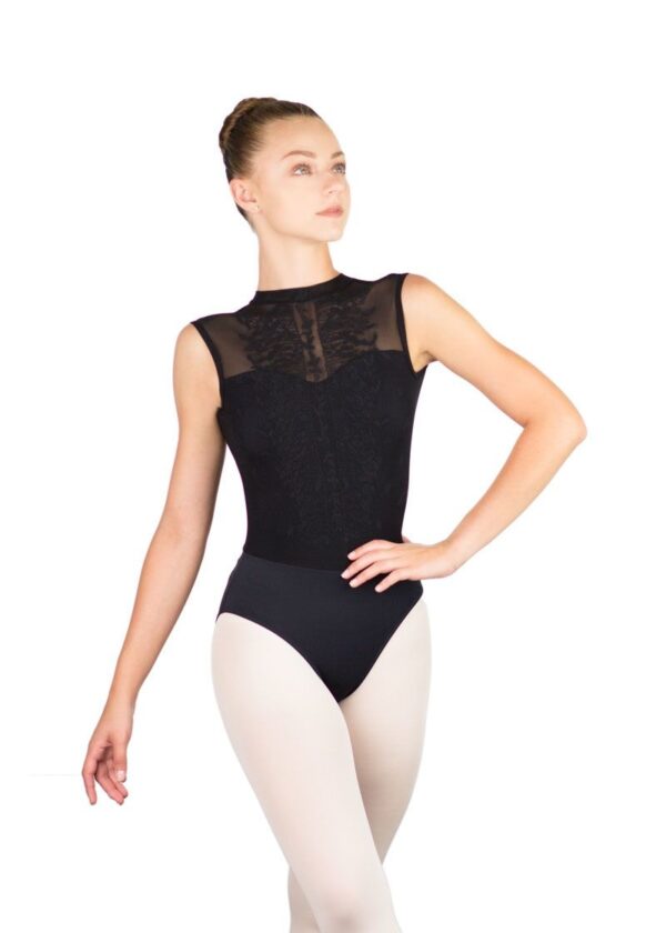 HARPER HIGH NECK LEOTARD