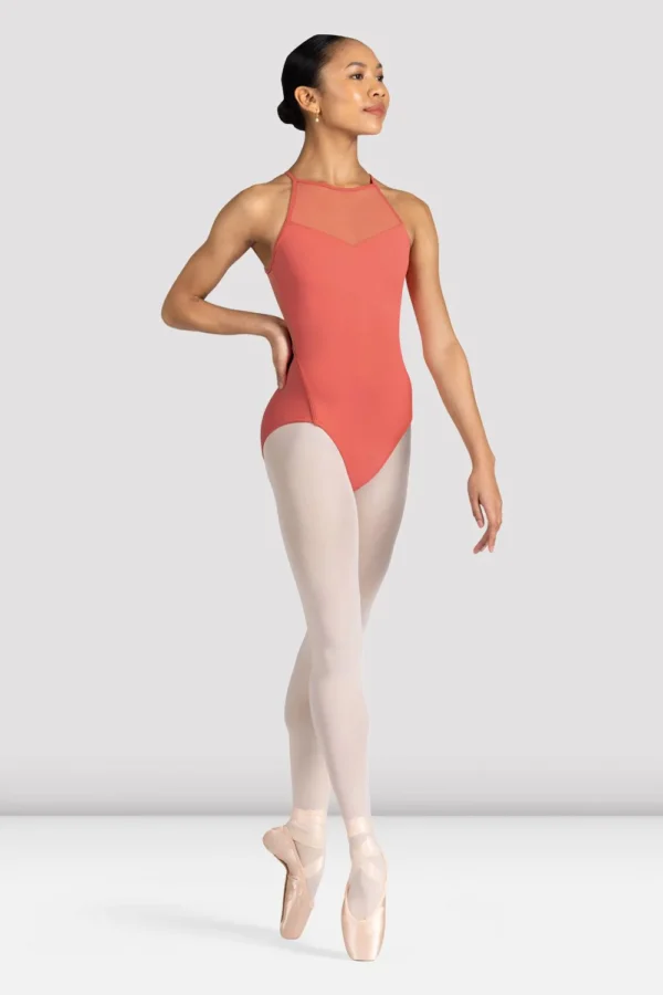 ADULT FLEUR HIGH NECK LEOTARD