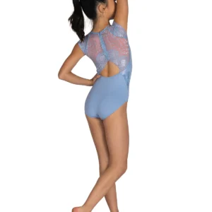 DANZNMOTION CAP SLEEVE LACE LEO