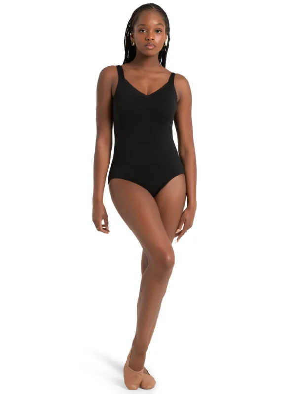 ADULT J'ADORE WIDE STRAP CAMI LEOTARD