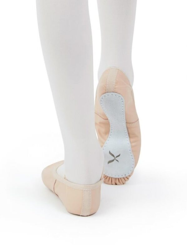 TODDLER DAISY LEATHER FULL SOLE BALLET SLIPPER