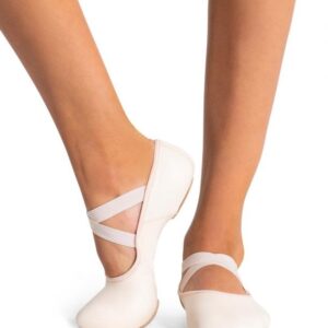 CAPEZIO CHILD LEATHER HANAMI SLIPPER