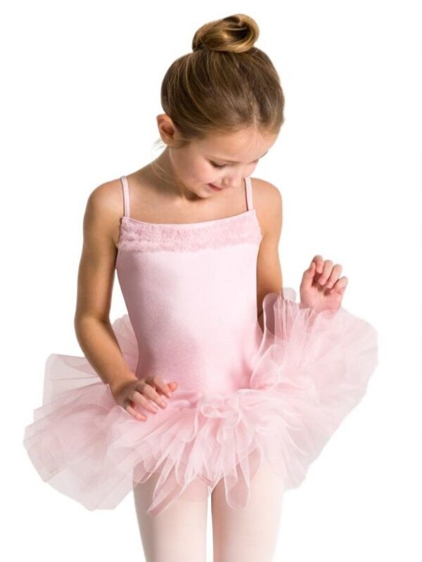 CAPEZIO RUFFLE YOKE TUTU DRESS