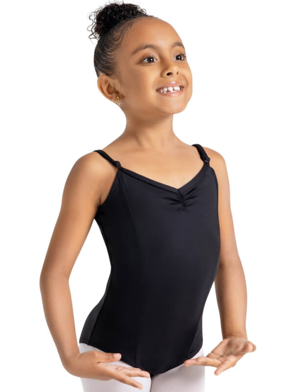 YOUTH V-NECK CAMISOLE LEOTARD