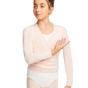 CAPEZIO CHILD WRAP SWEATER