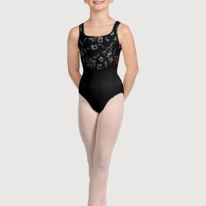 YOUTH PETAL SCOOP NECK TANK LEOTARD