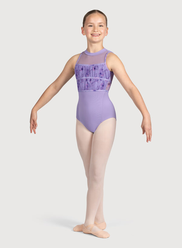 YOUTH PETAL HALTER LEOTARD