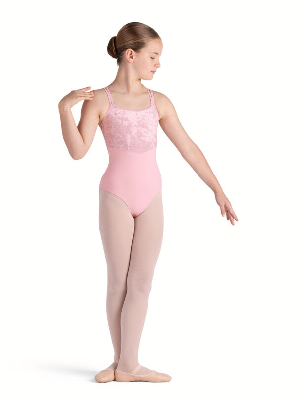 YOUTH HAUTE VELVET CAMI LEOTARD