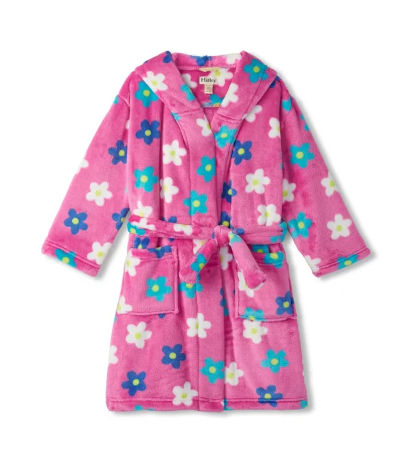HATLEY DAISY FUZZY FLEECE ROBE