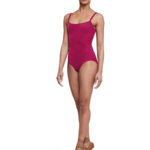 YOUTH HAUTE VELVET SCOOP NECK LEOTARD