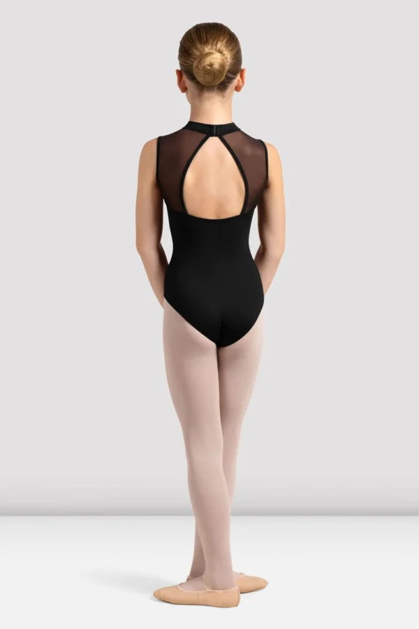 YOUTH FLEUR MOCK NECK LEOTARD