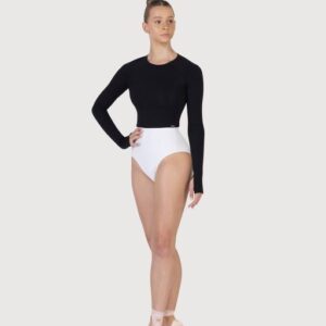 TWIST BACK LONG SLEEVE TOP