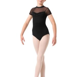 VINE MOCK NECK LEOTARD