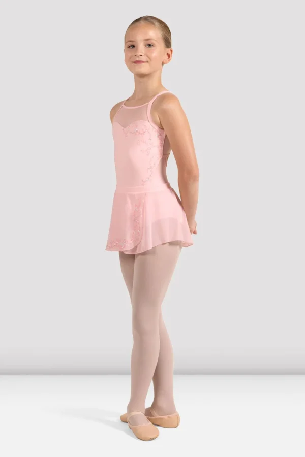 FLEUR EMBROIDERED WRAP SKIRT