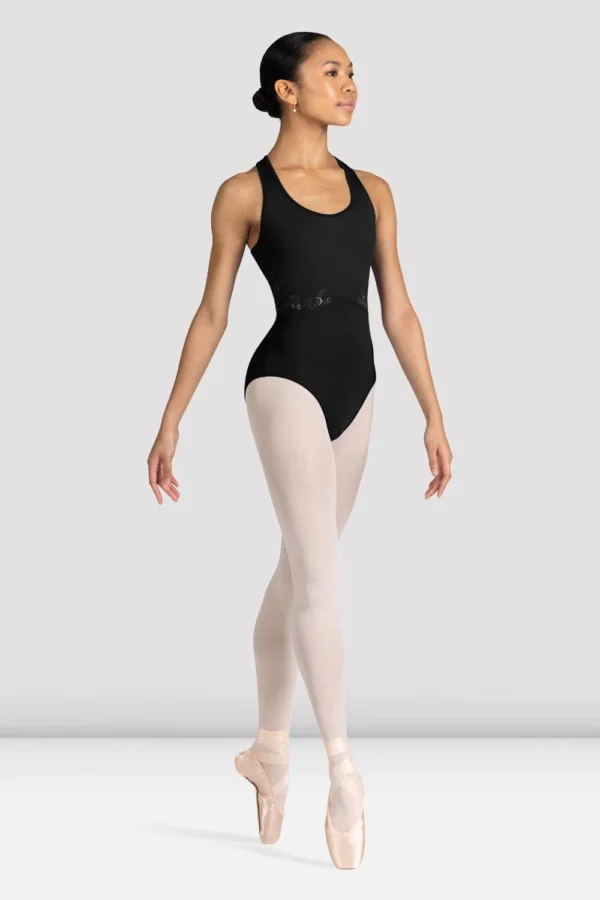 ADULT FLEUR SCOOP TANK LEOTARD