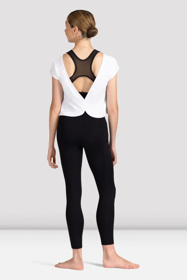 ADULT FLEUR DEEP V-BACK TEE