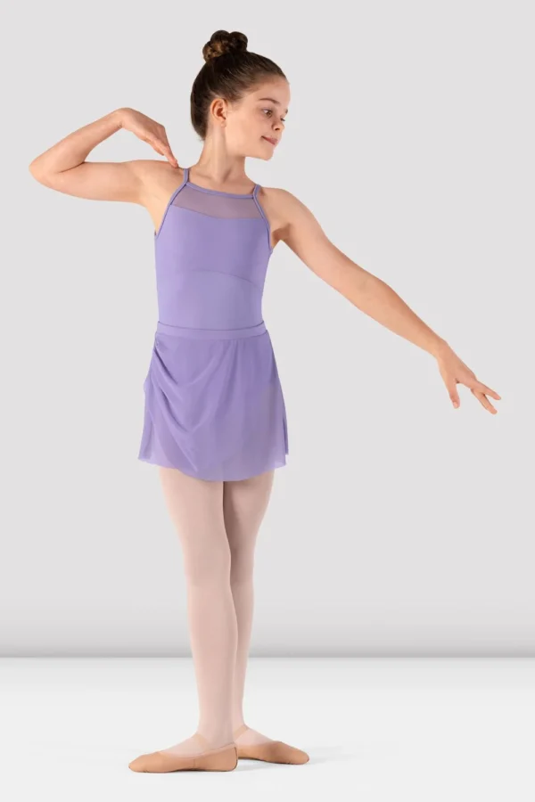 YOUTH TWIST MESH PULL ON SKIRT