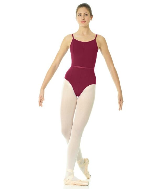 MATRIX ADJUSTABLE PINCH FRONT CAMI LEOTARD
