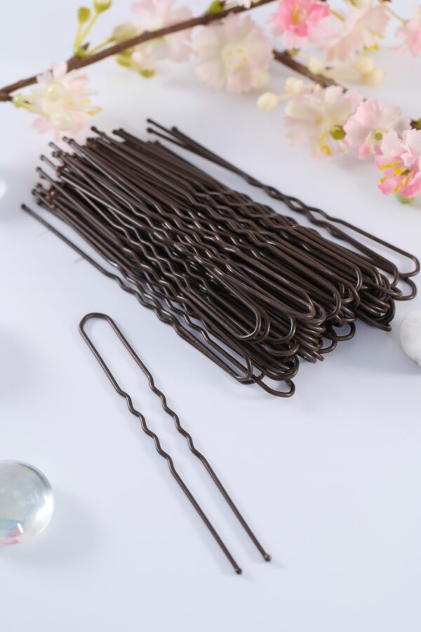 FH2- 3 INCH DK BRN HAIR PIN