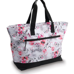 CHEETAH FLORAL BAG