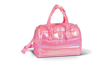 PUFFER BOW BAG PINK
