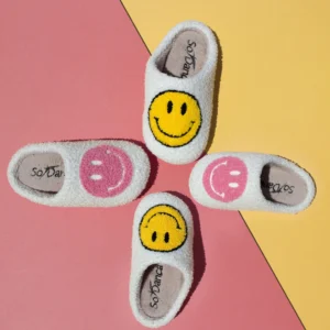 SMILEY FACE SLIPPERS