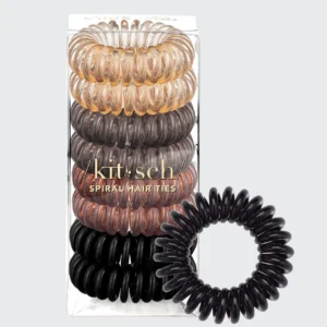 KITSCH SPIRAL HAIR TIES 8 PACK