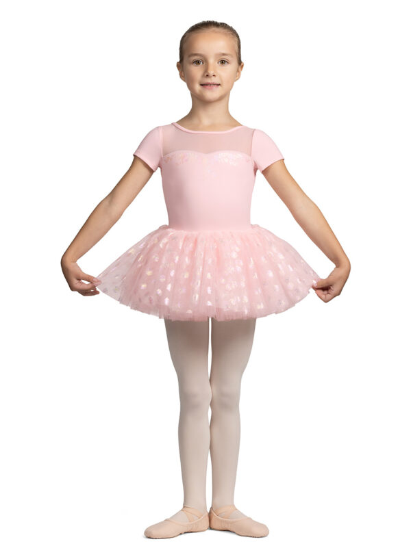 GLOW CAP SLEEVE TUTU DRESS