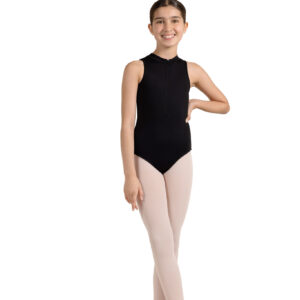YOUTH MIAMI ZIPPER FRONT LEOTARD