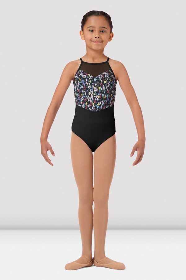 FLORAL BODICE LEOTARD