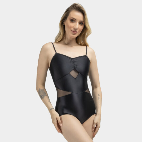 ADULT MESH CUTOUT LEOTARD