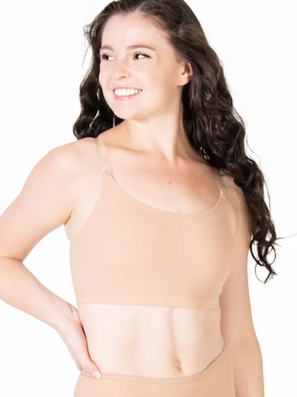 YOUTH PULL ON NUDE BRA