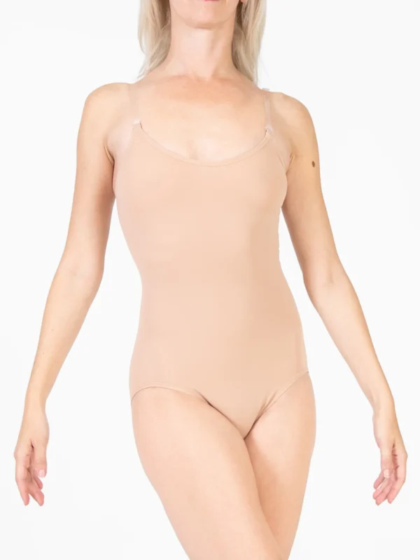 NUDE CAMISOLE LEOTARD