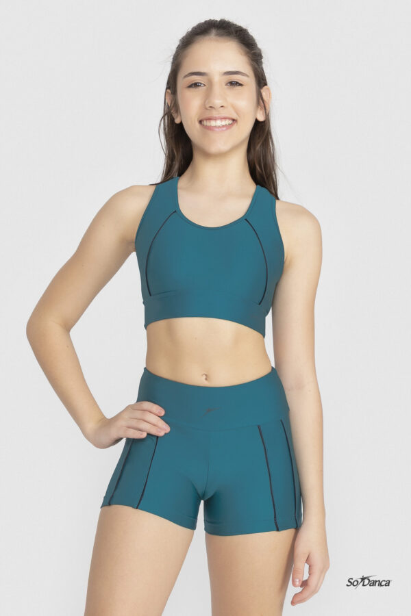 YOUTH V-NECK SPORTS BRA