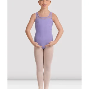YOUTH EMBROIDERED KEYHOLE LEOTARD