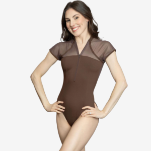TP174 VAIL ADULT ZIP FRONT LEOTARD
