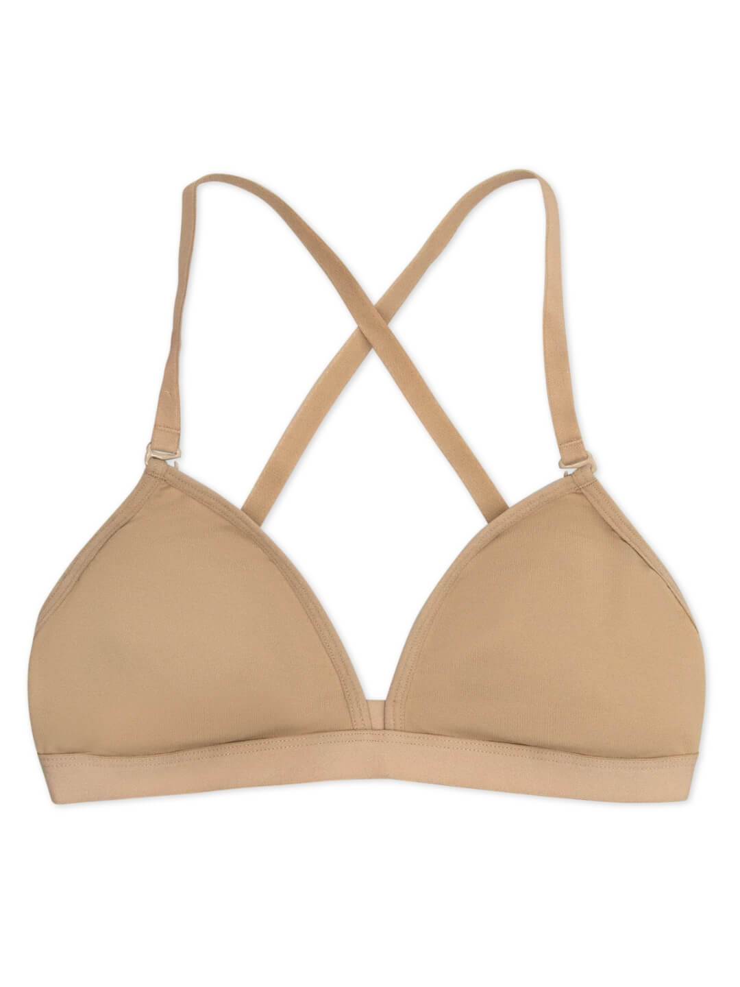 ADULT CAPEZIO DEEP NECK CLEAR BACK BRA 3777W