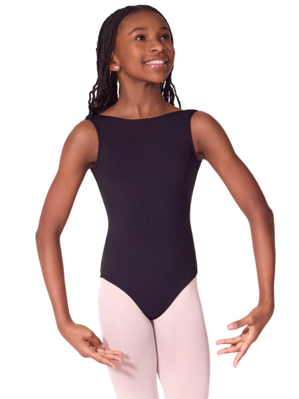 YOUTH BOATNECK LEOTARD