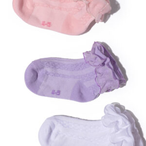 YOUTH RUFFLE SOCKS 3-PACK