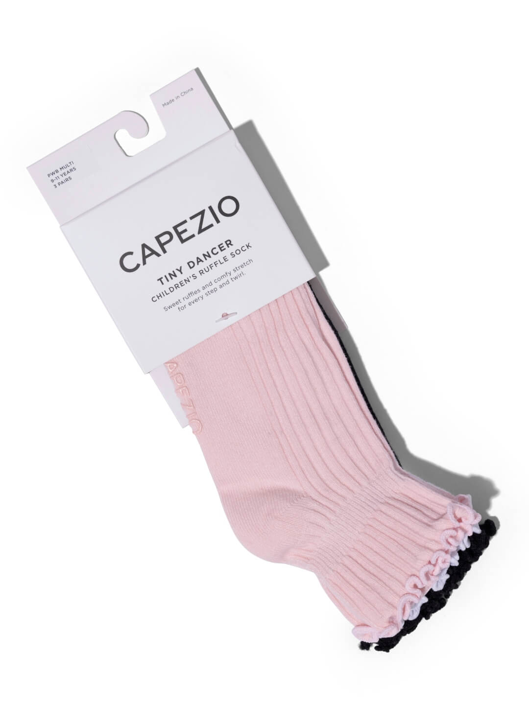 YOUTH SCALLOPED EDGE SOCKS 3-PACK - Image 4