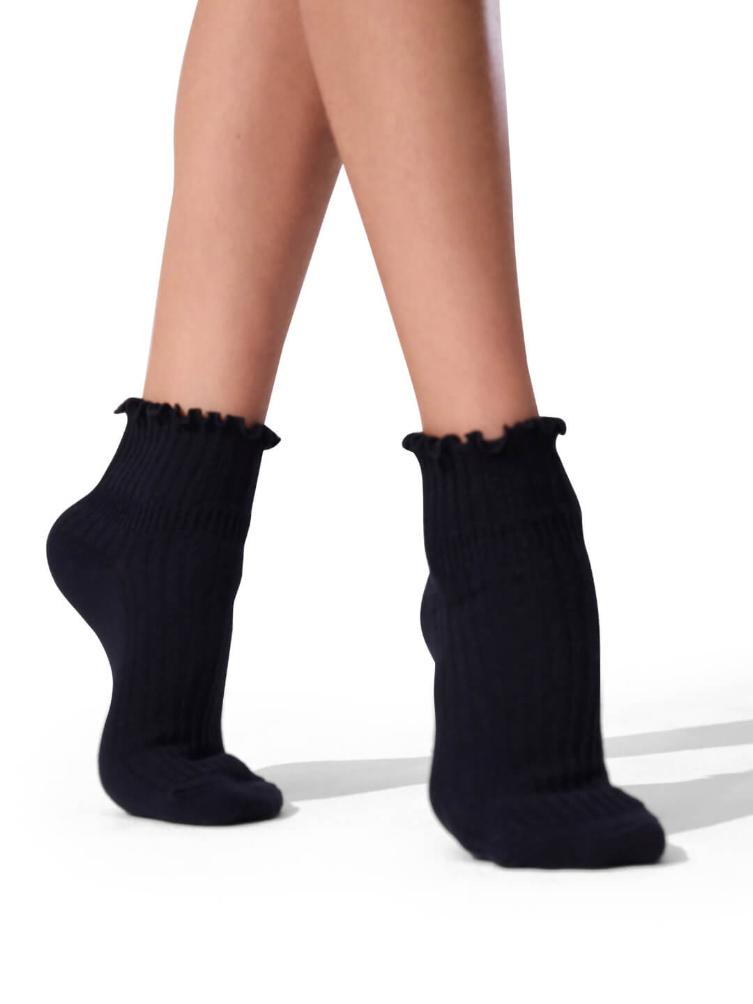 YOUTH SCALLOPED EDGE SOCKS 3-PACK - Image 3