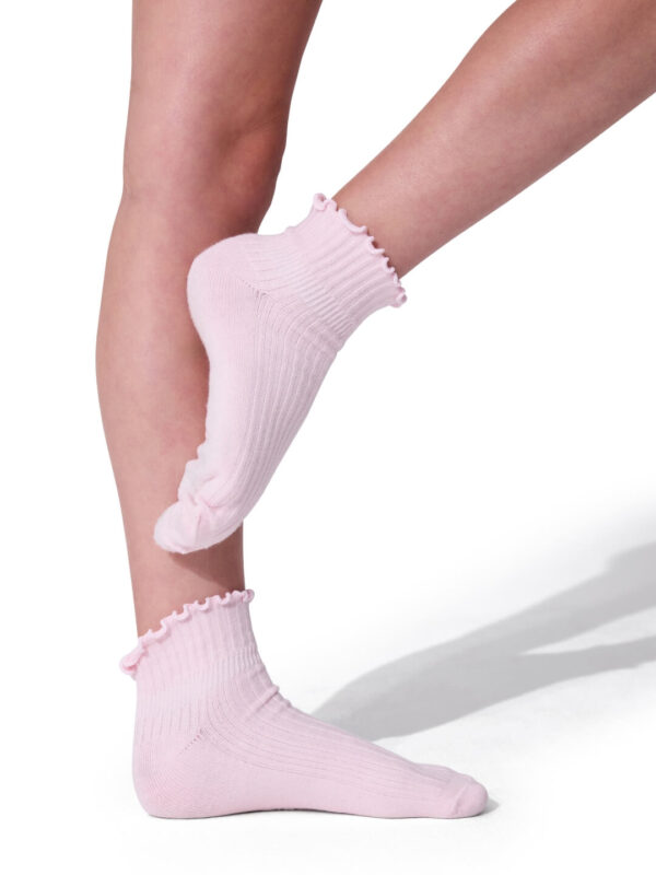 YOUTH SCALLOPED EDGE SOCKS 3-PACK