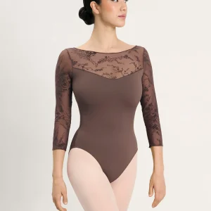 ADULT GINA 3/4 SLEEVE LEOTARD